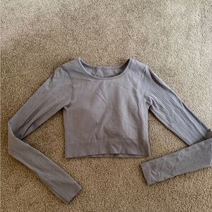 Lululemon ebb to street long sleeve shirt size 4
